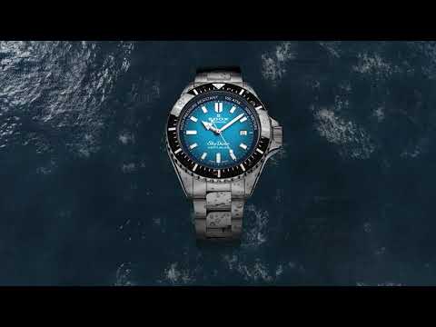 Vīriešu rokas pulkstenis Edox Skydiver Neptunian 80120-3nm-Vdn